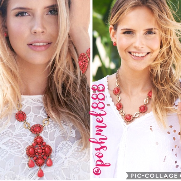 Stella & Dot Jewelry - :: S&D Red Sardinia Versatile 2in1 Necklace